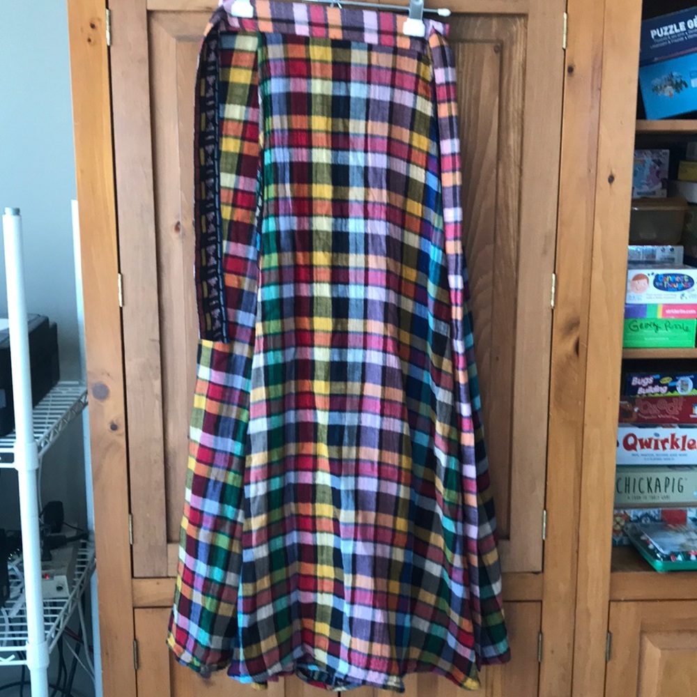 Ace and jig maxi wrap skirt